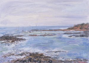 Vitorlázás a Scilly-szigeteken, 1997 (olaj, papír)